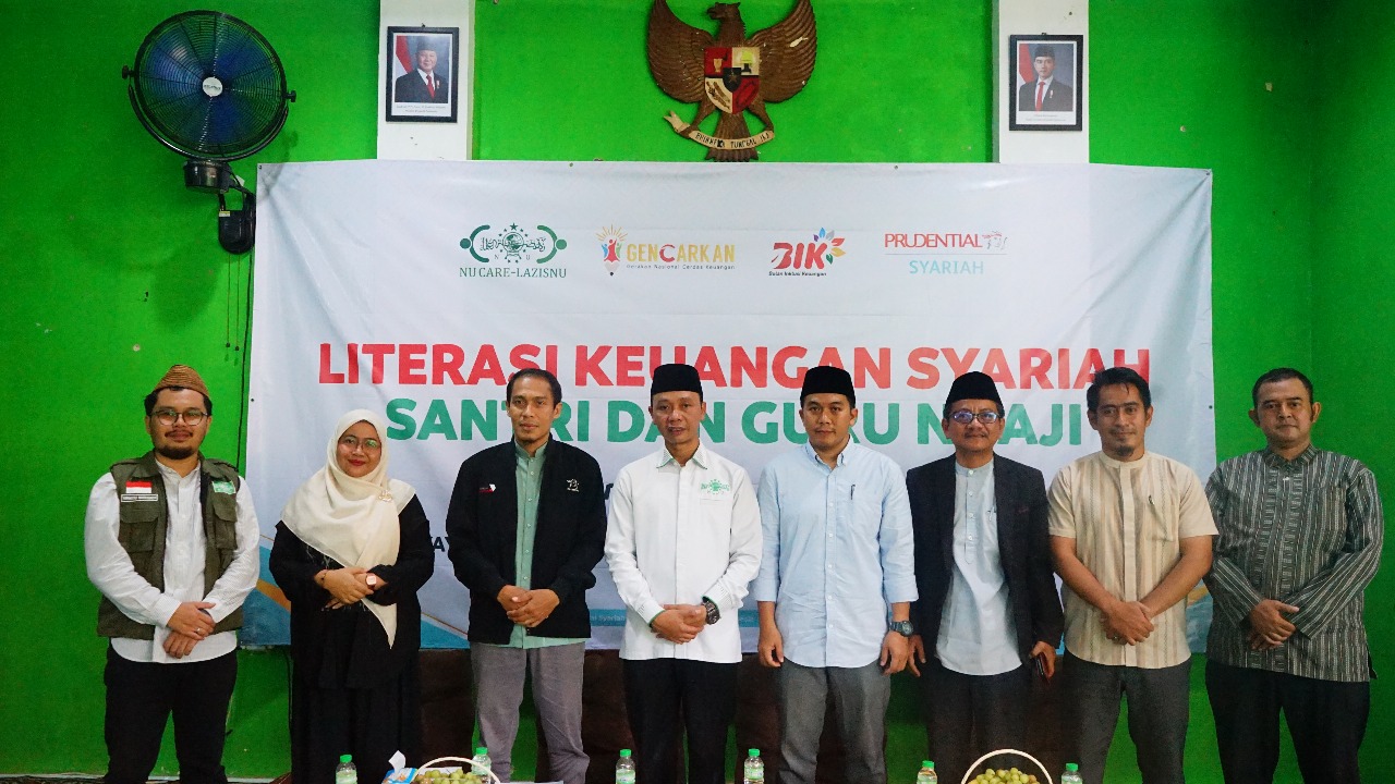 Momentum Hari Santri 2025, NU Care-LAZISNU dan Prudential Syariah Perkuat Literasi Keuangan untuk Santri dan Guru. (Dok. NU Care)