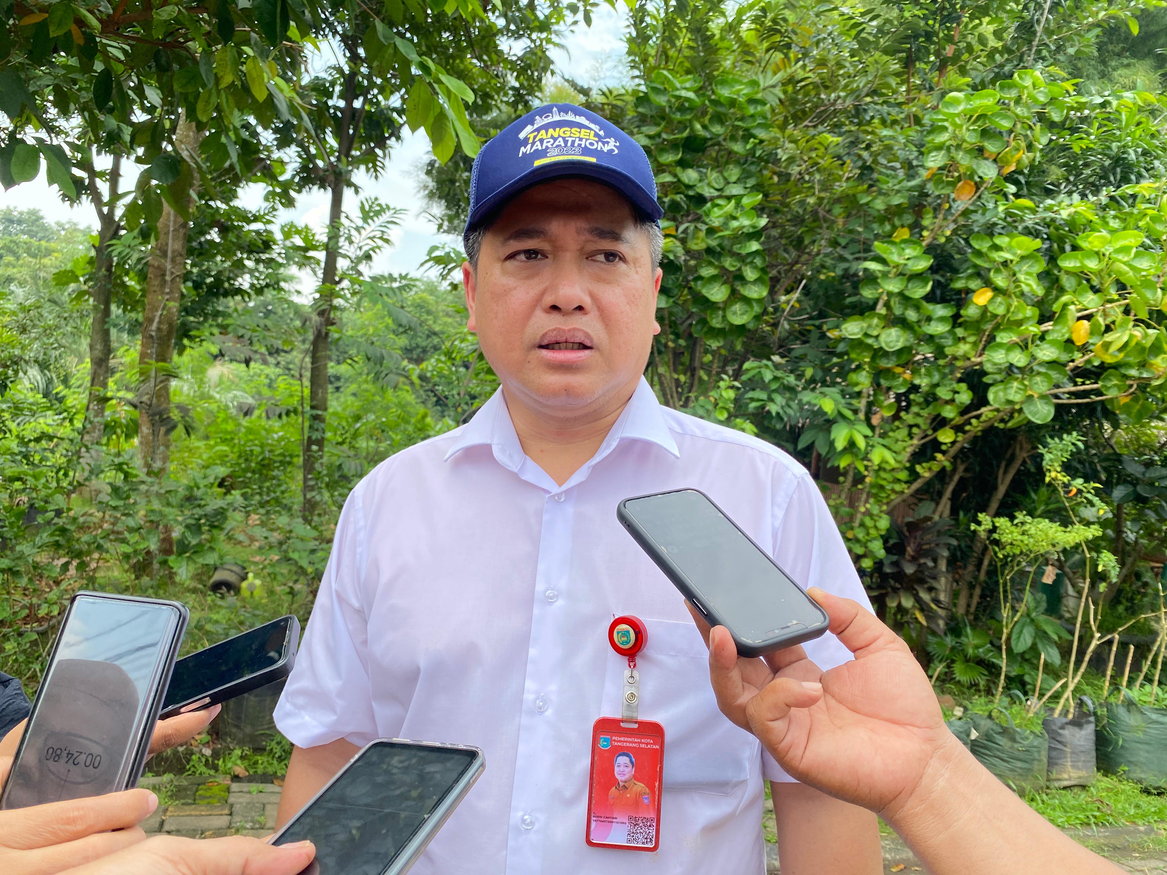 Kepala Dinas SDABMBK Tangsel Robbi Cahyadi.