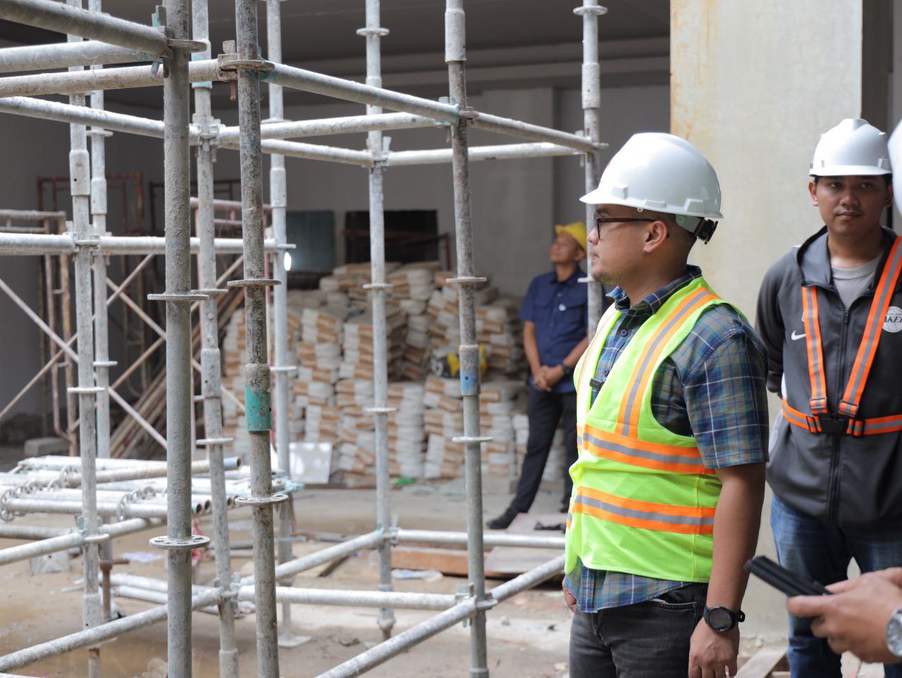 Pembangunan Gedung Serba Guna Pamulang Sudah 80 Persen, Wawali Tangsel Pilar Saga Ichsan Akui Ada Hambatan