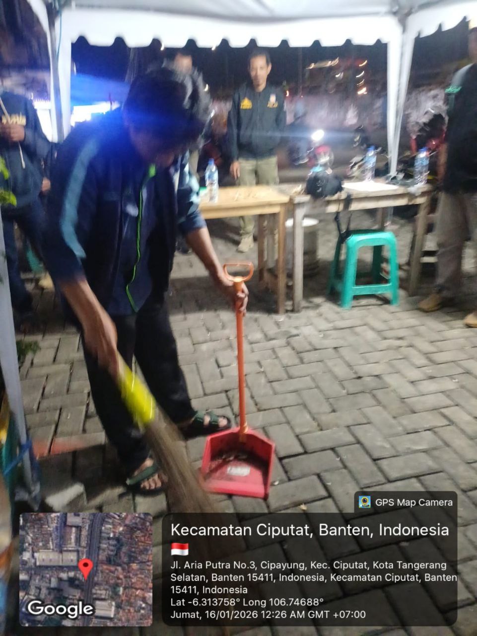 Razia Satopl PP. (Dok. Humas Pemkot Tangsel)
