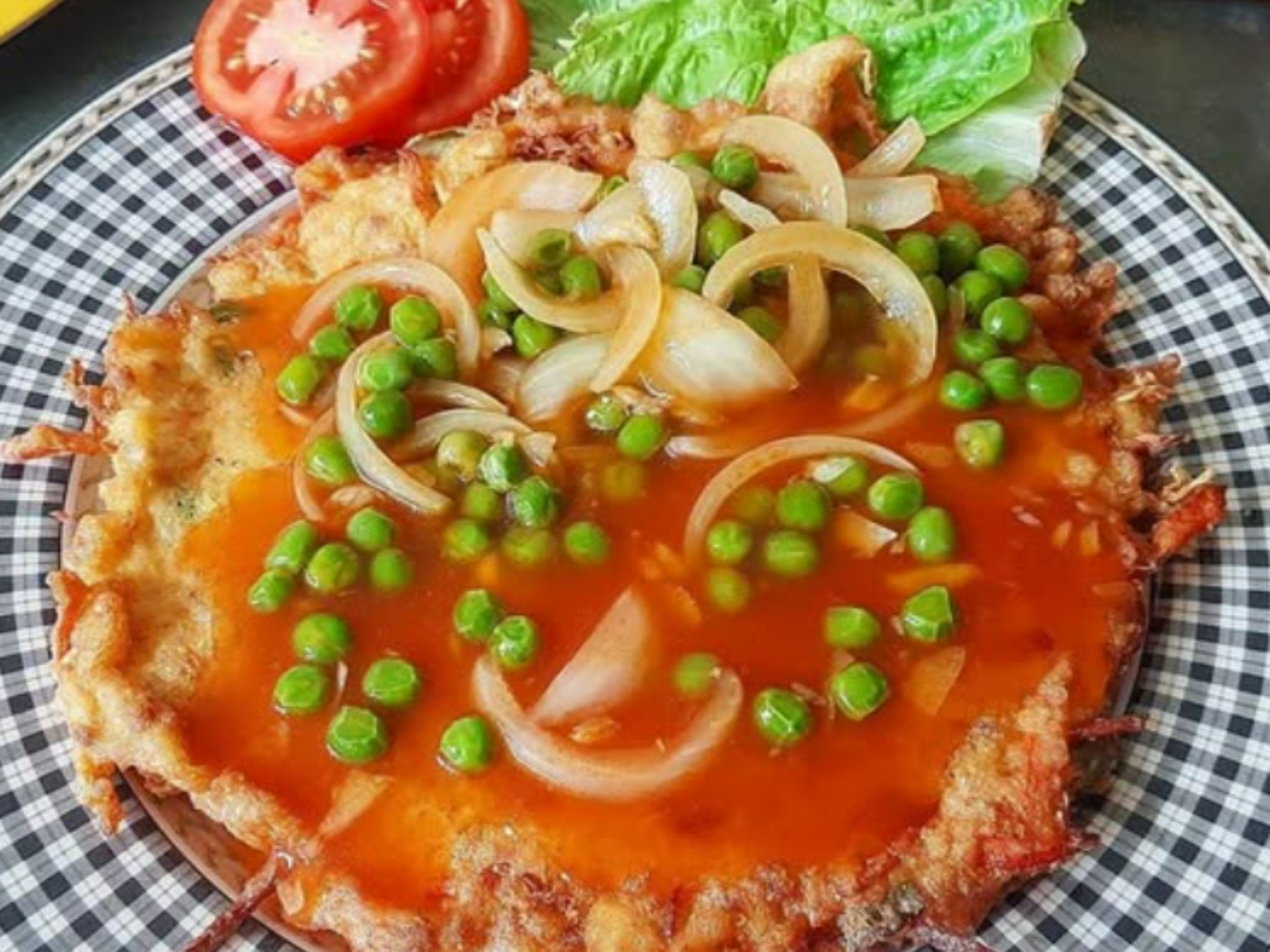 Cara membuat fuyunghai sayuran (Fecbook Food Diary)