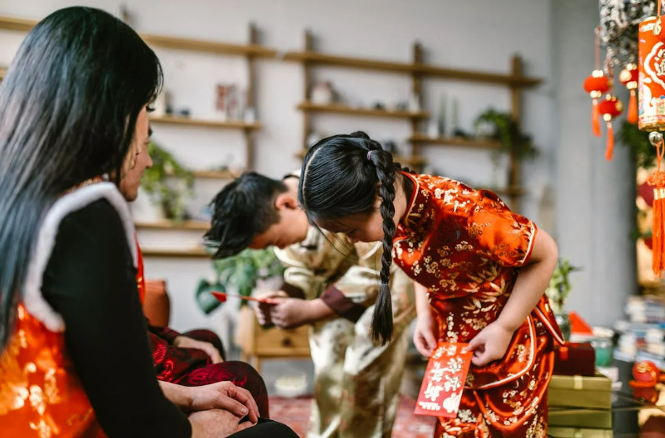 Ilustrasi merayakann Imlek (Pexels)