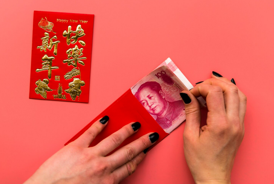 Ilustrasi angpau Imlek (Dok. Freepik)