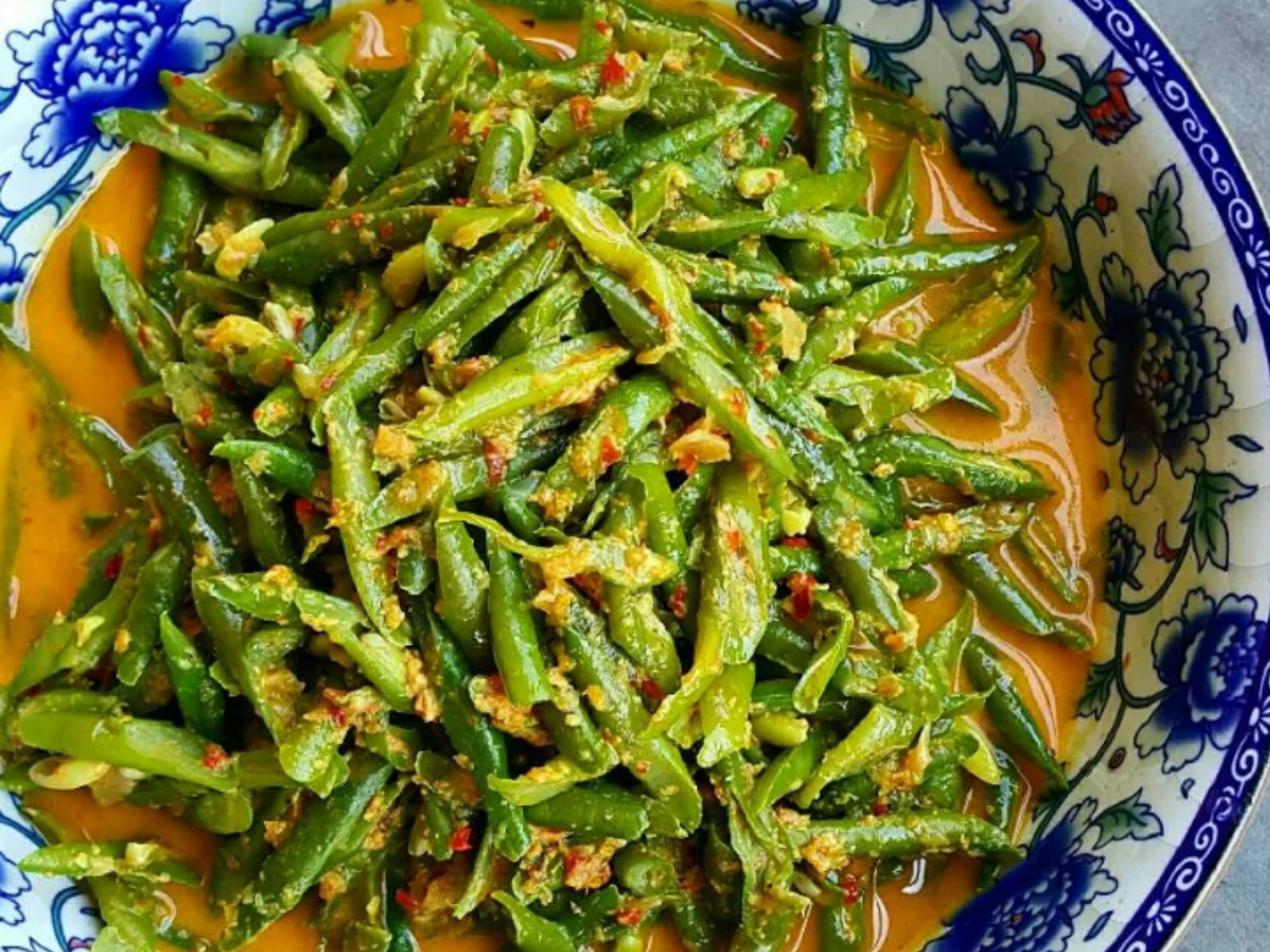 Resep gulai kacang panjang (Dok. Cookpad)