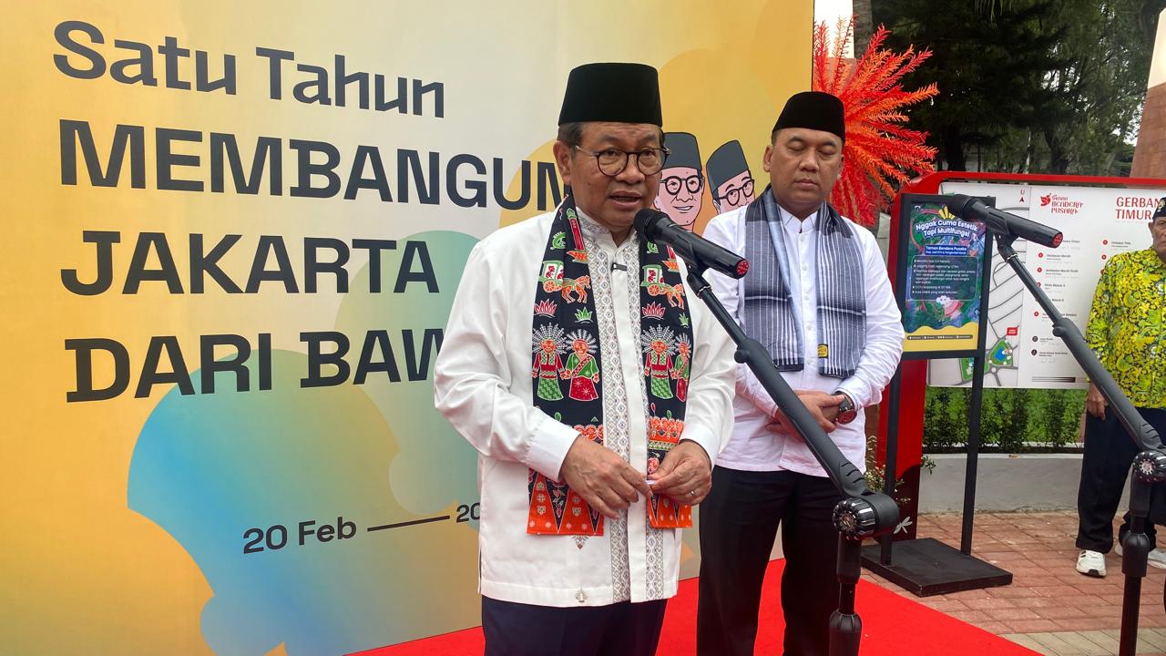 Pemprov DKI melaksanakan refleksi satu tahun kepemimpinan Gubernur DKI Pramono Anung dan Wakil Gubernur DKI Rano Karno. (FOTO: Masria Pane/JawaPos.com)