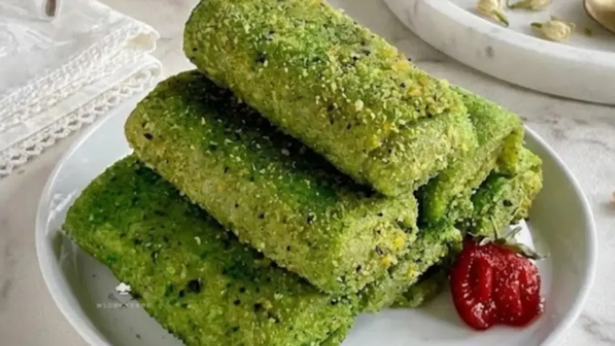 Cara membuat risol matcha (Dok. Cookpad) 