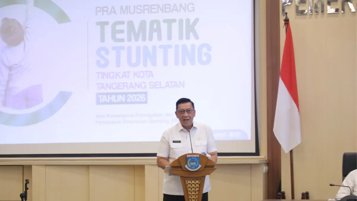 Pemkot Tangsel terus berkomitmen untuk menurunkan angka stunting setiap tahunnya. (Dok. Humas Pemkot Tangsel)