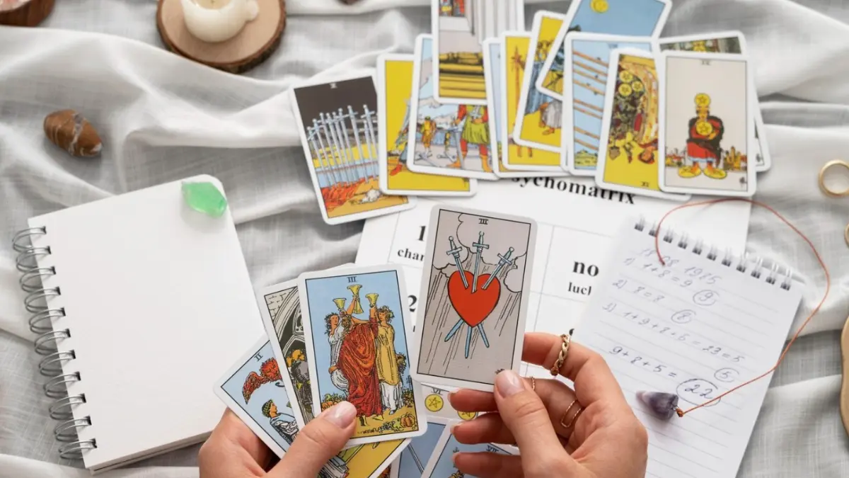 Ilustrasi kartu tarot (Freepik) 