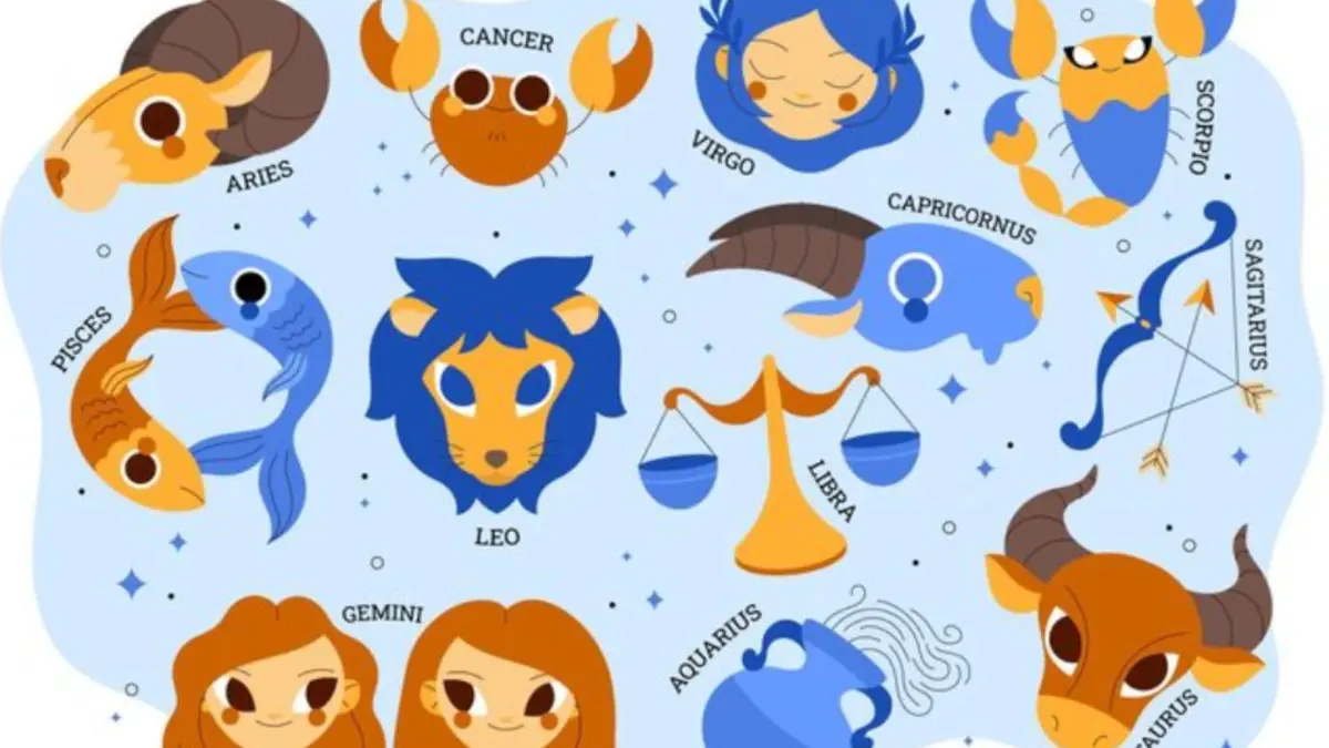 Ilustrasi zodiak (Magnific)