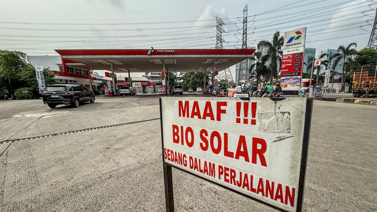 Sejumlah SPBU Di Jakarta Barat Mengalami Keterlambatan Pengirima
