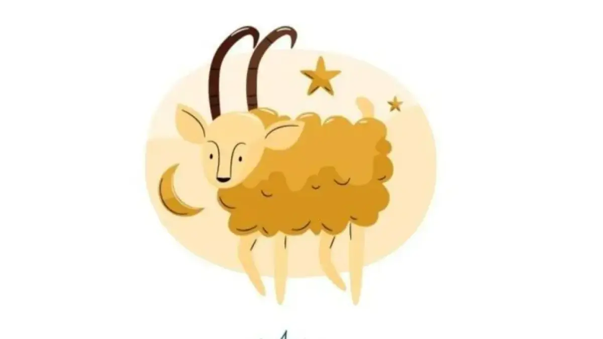 Ilustrasi zodiak Aries (Magnific)