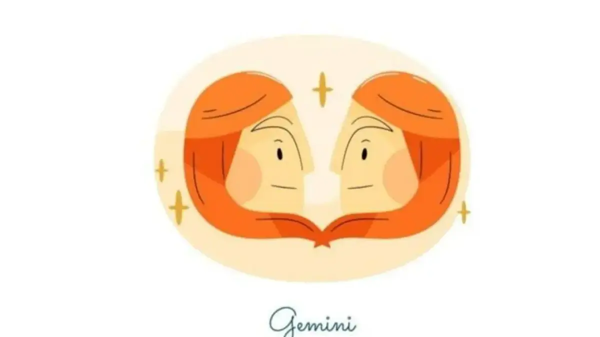 Ilustrasi zodiak Gemini (Magnific)