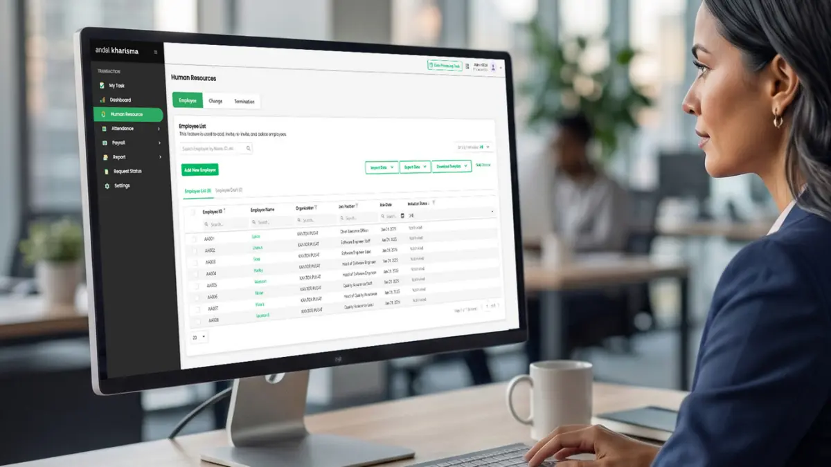 Andal Software Sejahtera resmi meluncurkan Andal Kharisma HCM, platform Human Capital Management (HCM) berbasis cloud yang dirancang untuk membantu perusahaan mengelola sumber daya manusia secara lebih terintegrasi. (Dok. IST)