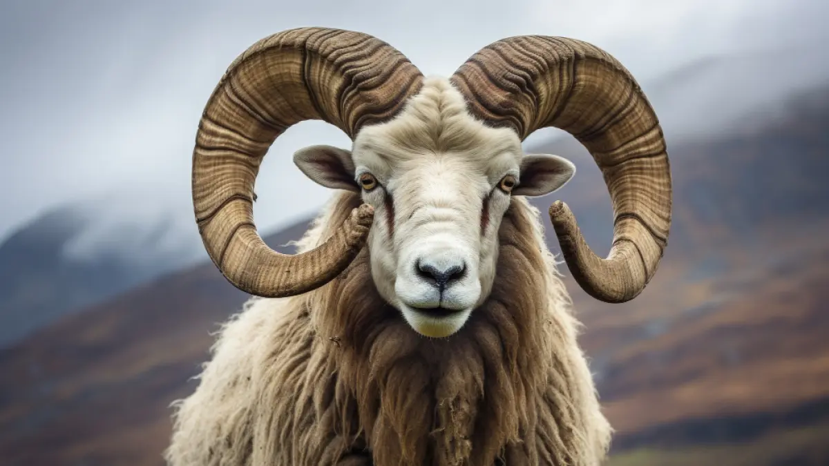 Ilustrasi zodiak Aries (Magnific)