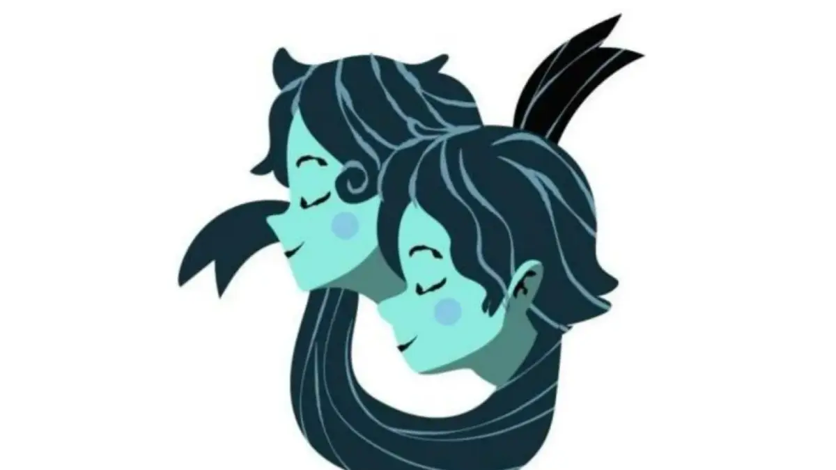 Ilustrasi zodiak Gemini (Magnific)