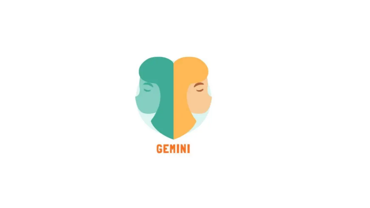 Ilustrasi zodiak Gemini (Magnific)