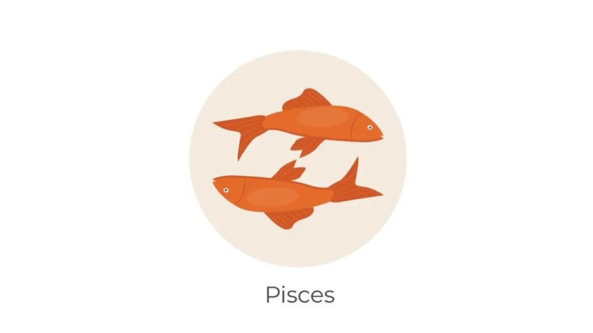 Ilustrasi zodiak Pisces (Magnific)