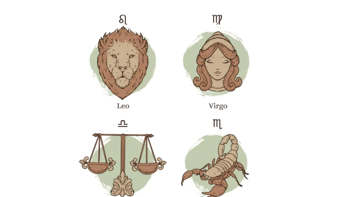 Ilustrasi ramalan zodiak Leo, Virgo, Libra, dan Scorpio (Magnific)