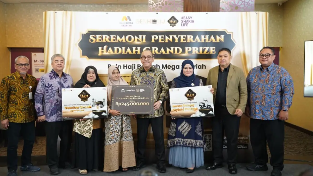 Tabungan Haji Mega Syariah Tumbuh 12 Persen, Rekening Nasabah Naik 5 Persen