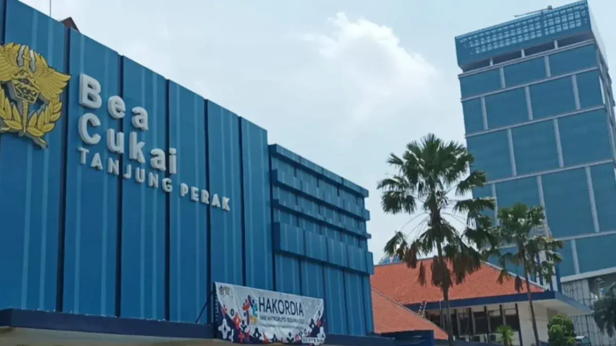 Bea Cukai Tanjung Perak. (Dok. Antara)