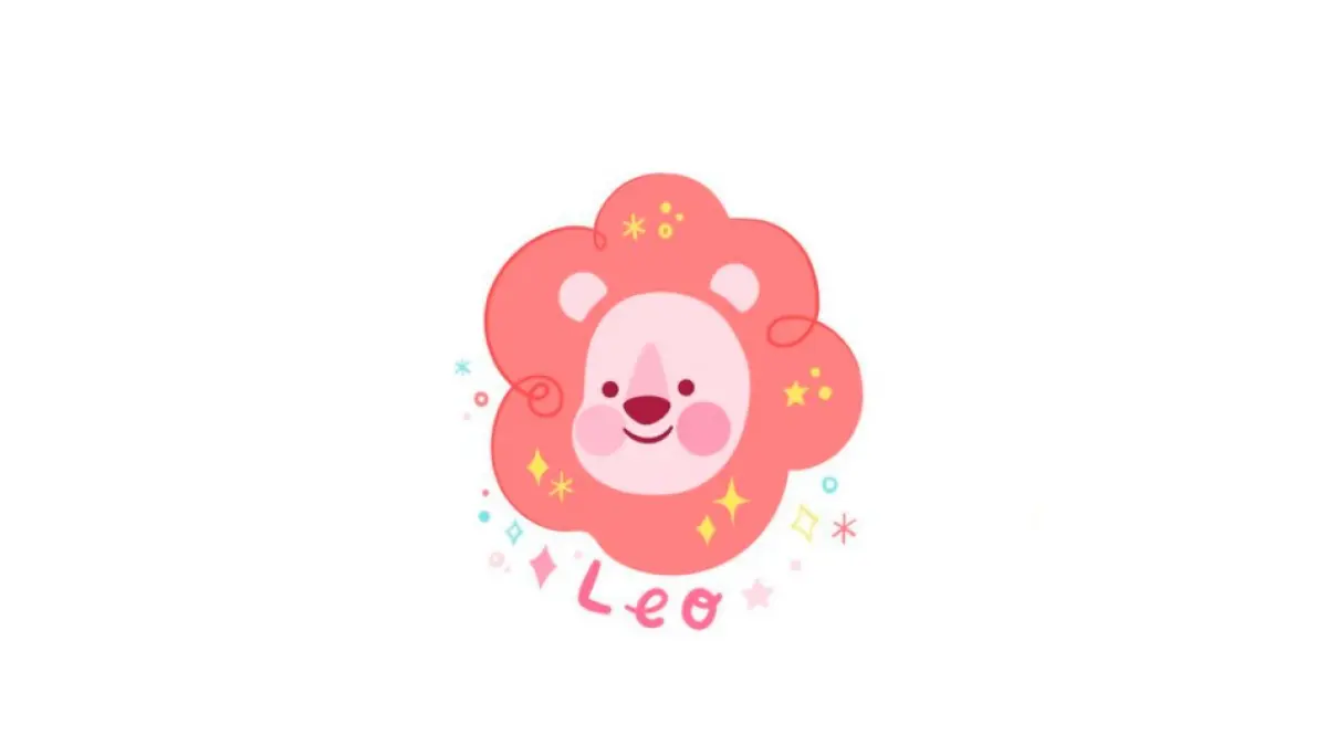 Ilustrasi zodiak Leo (Magnific)