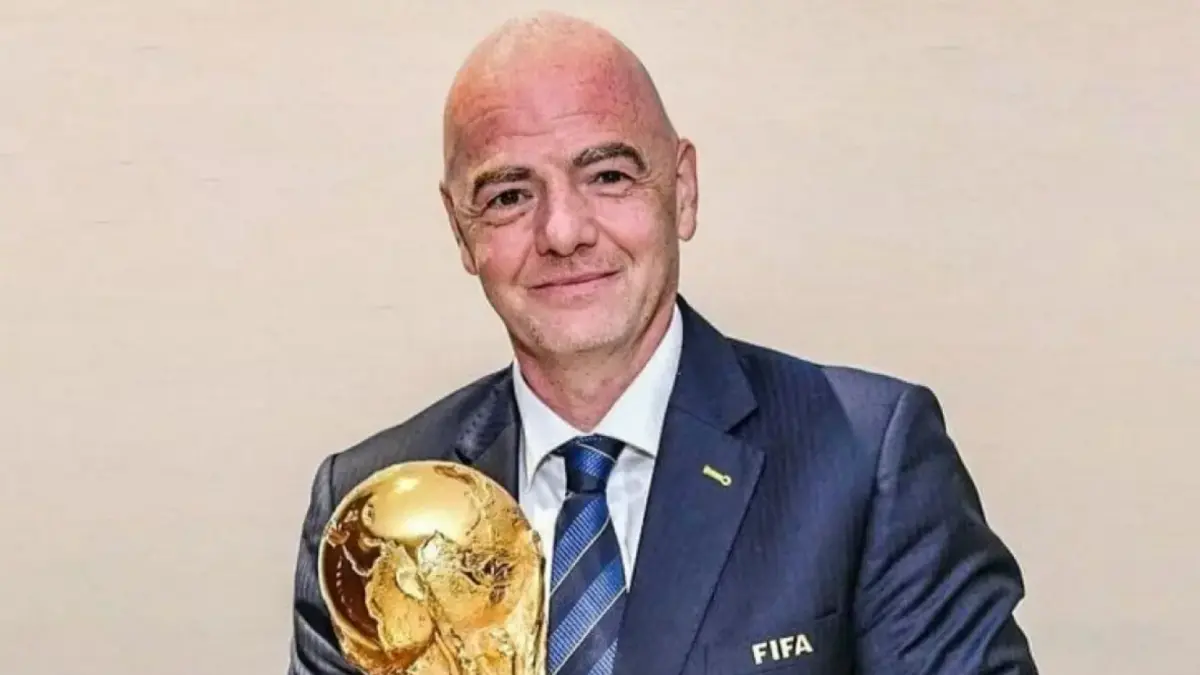 Presiden FIFA Gianni Infantino (X @themadridzone)