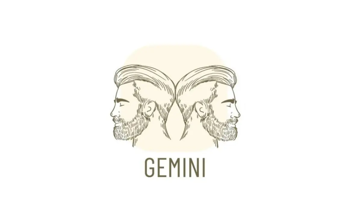 Ilustrasi zodiak Gemini (Magnific)
