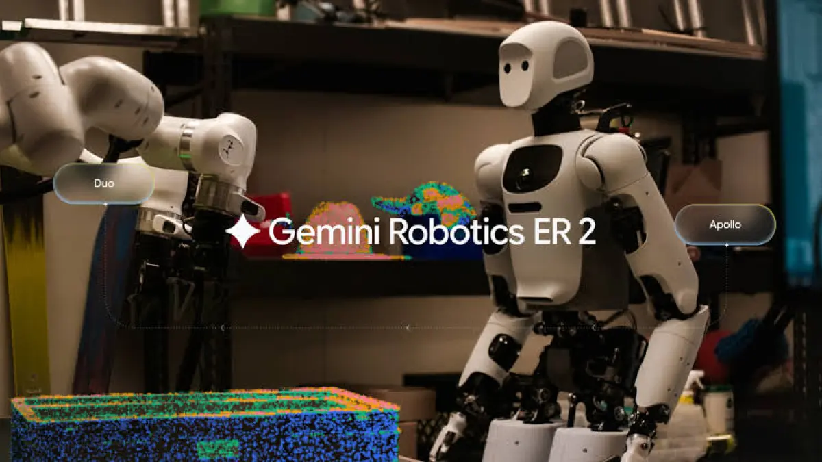 Google DeepMind meluncurkan Gemini Robotics 2 yang memungkinkan robot humanoid mengendalikan seluruh tubuh dan bekerja lebih presisi. (Dok. Gemini)