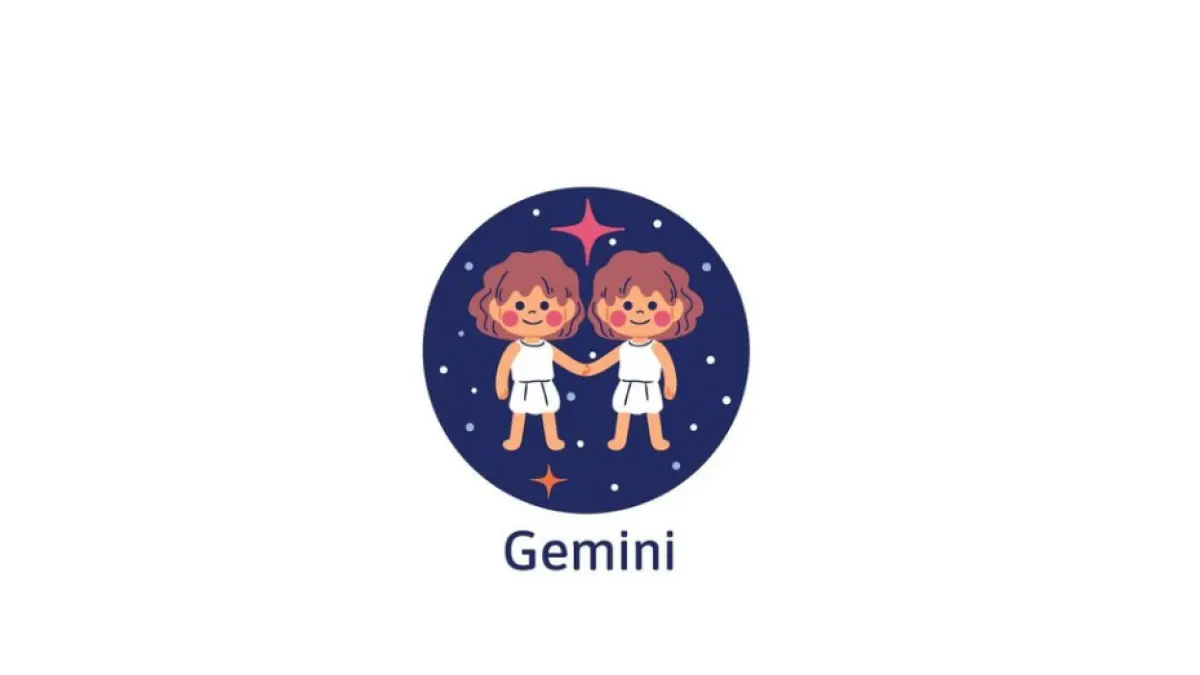 Ilustrasi zodiak Gemini (Magnific)