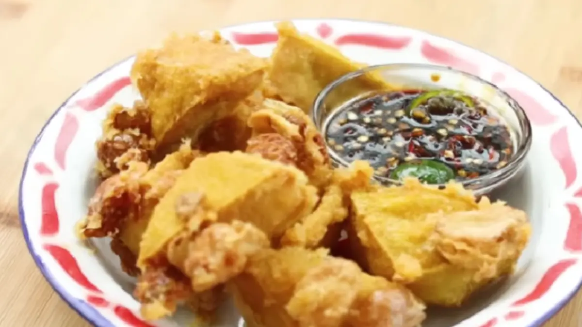 Resep tahu goreng bawang (YouTube Devina Hermawan)