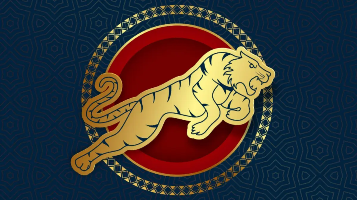 Ilustrasi shio Macan (Magnific)