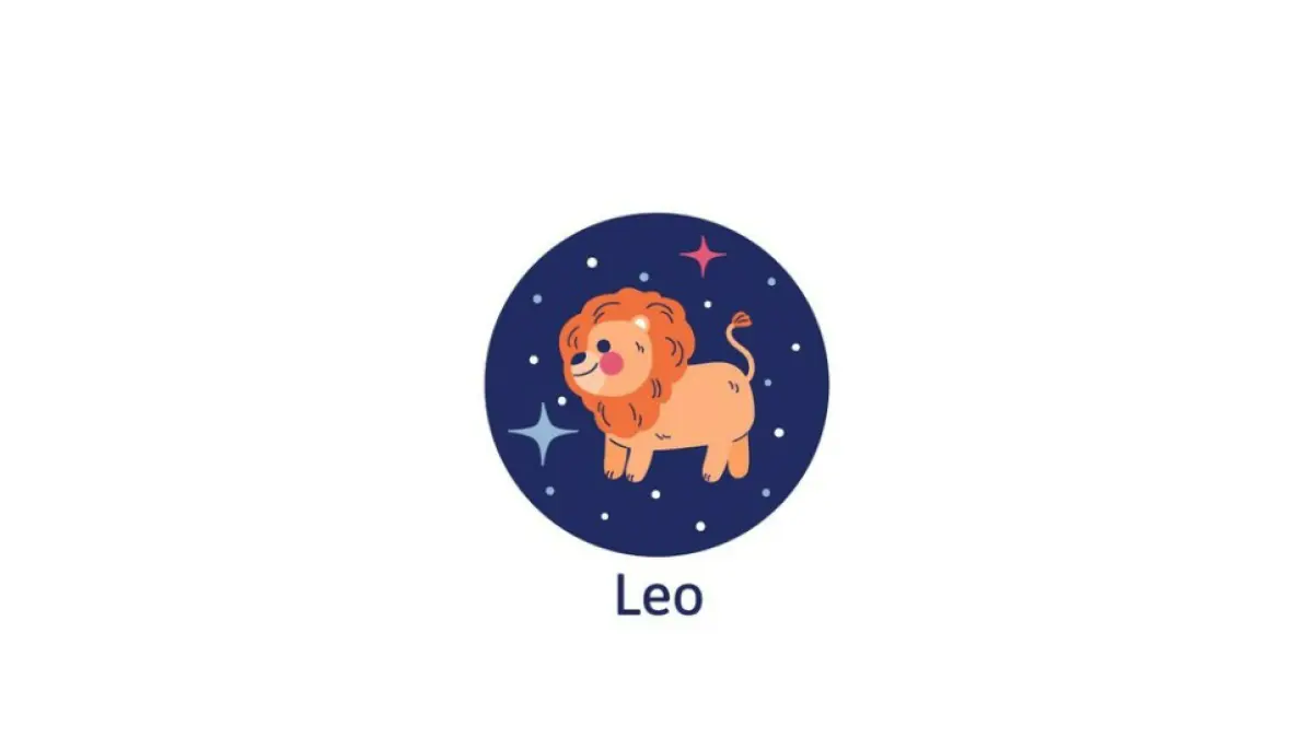 Ilustrasi zodiak Leo (Magnific)