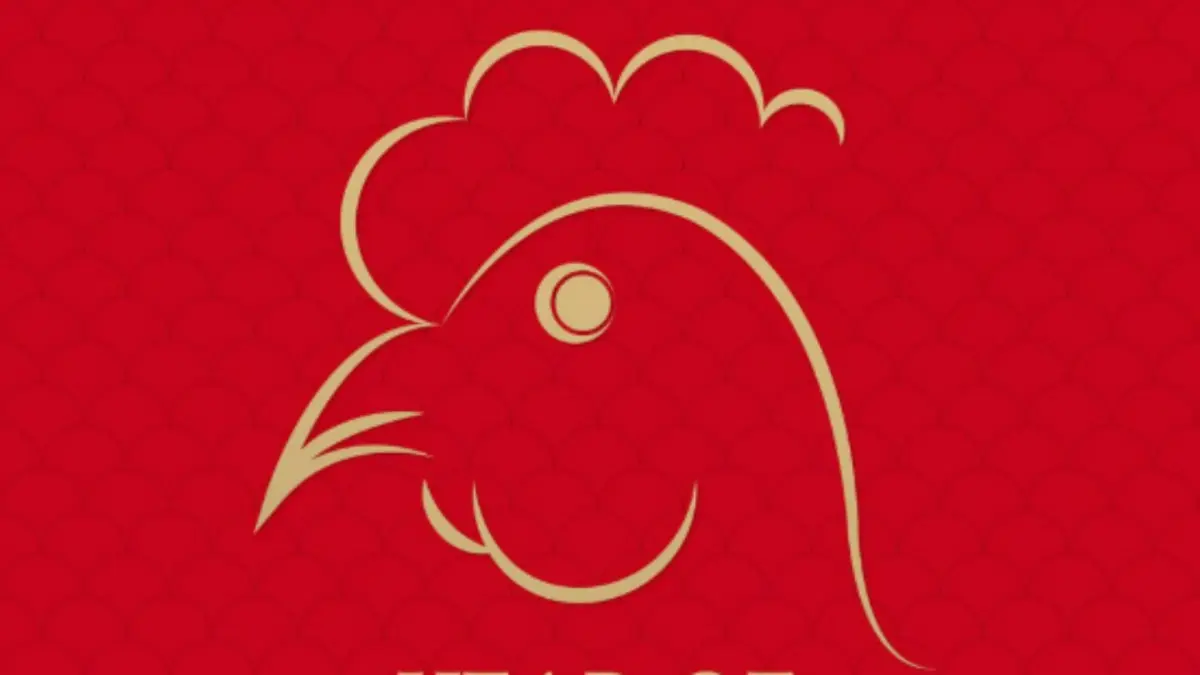 Ilustrasi shio Ayam (Magnific)