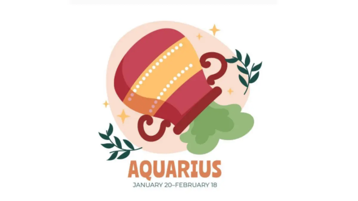 Ilustrasi zodiak Aquarius (Magnific)
