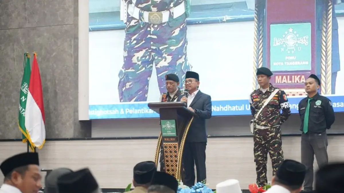 Wali Kota Tangerang Sachrudin menegaskan Nahdliyin, ulama, kiai, dan pesantren merupakan mitra penting dalam pembangunan kota dan karakter warga. (Antara)