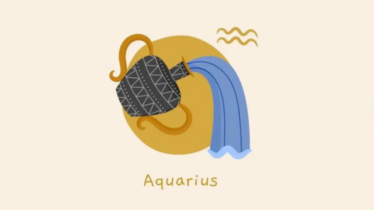 Ilustrasi zodiak Aquarius (Magnific)