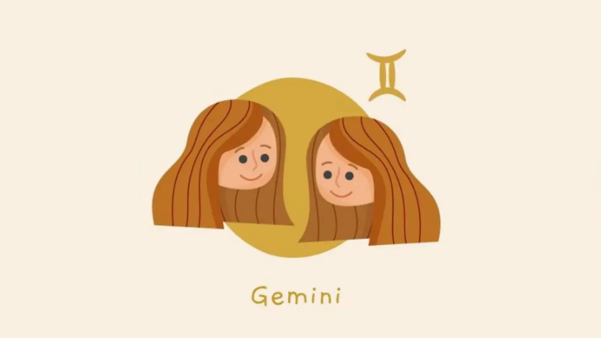 Ilustrasi zodiak Gemini (Magnific)
