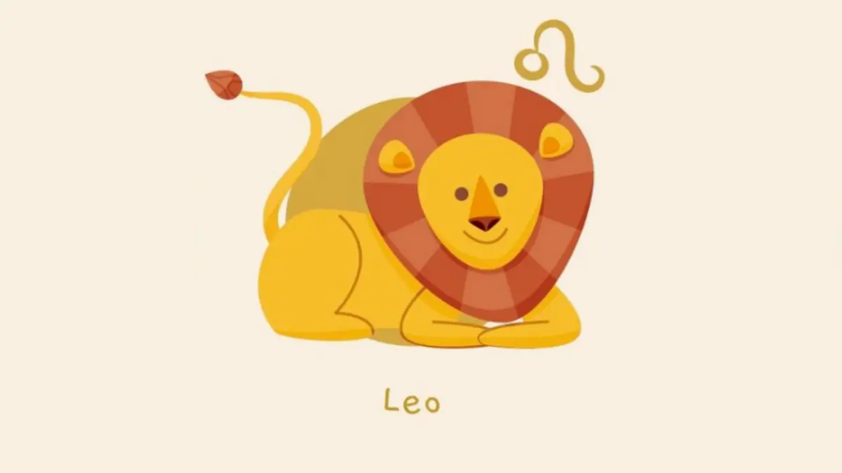 Ilustrasi zodiak Leo (Magnific)