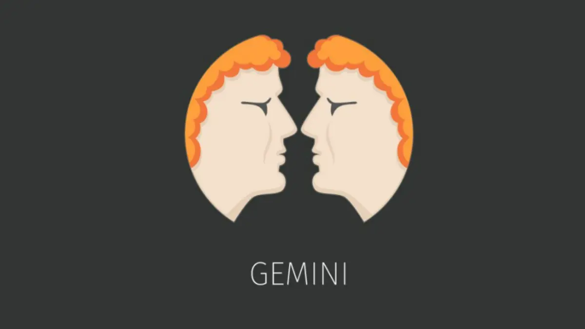 Ilustrasi zodiak Gemini (Magnific)
