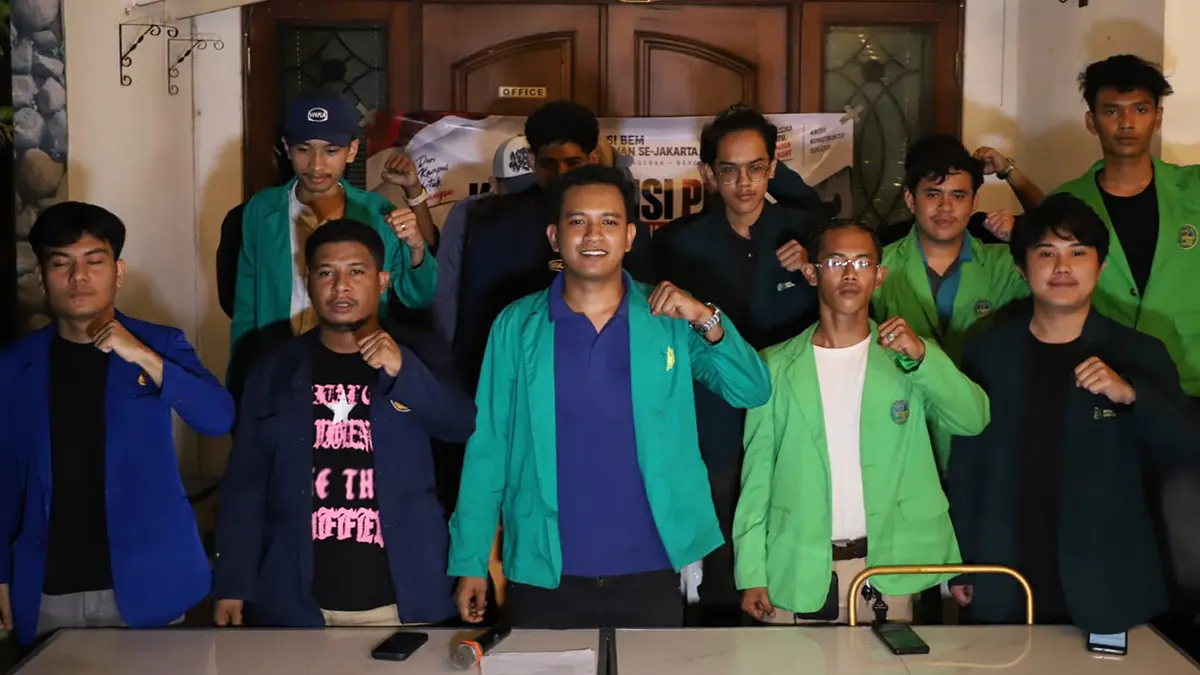 Aliansi BEM Persatuan se-DKI Jakarta mendorong AMPB mengedepankan dialog dan menjaga aksi 27 Agustus tetap damai serta bertanggung jawab. (Dok. BEM Persatuan DKI)
