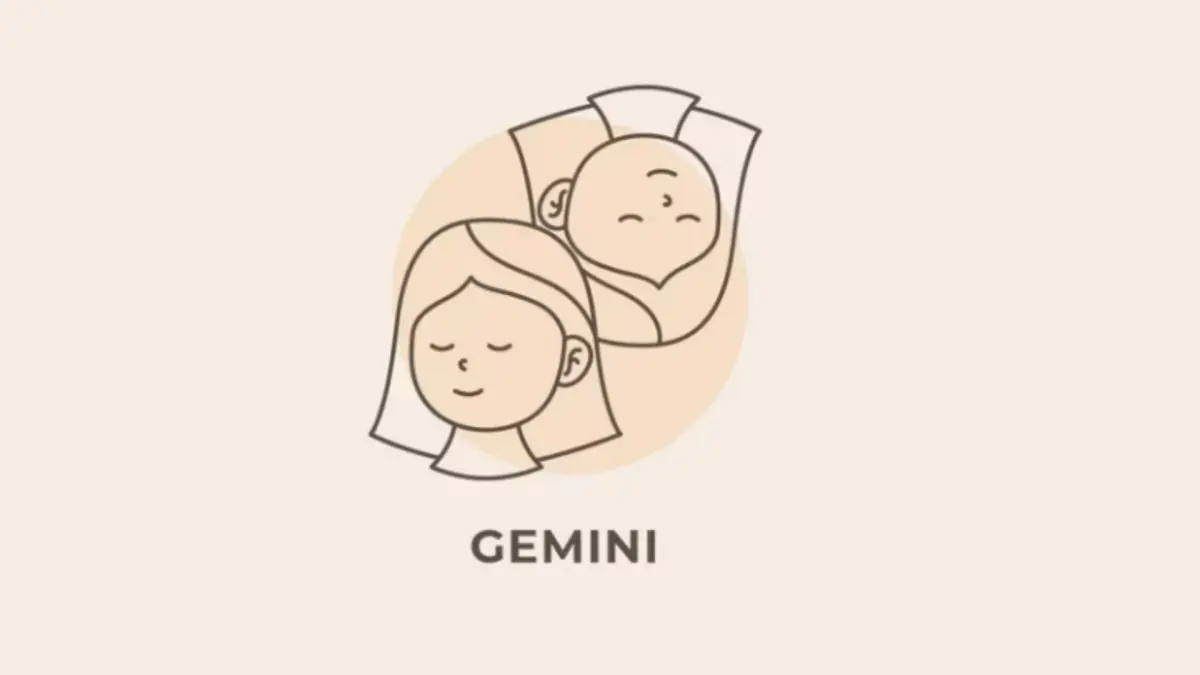 Ilustrasi zodiak Gemini (Magnific)