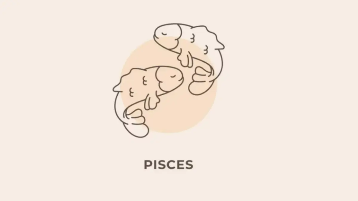Ilustrasi zodiak Pisces (Magnific)