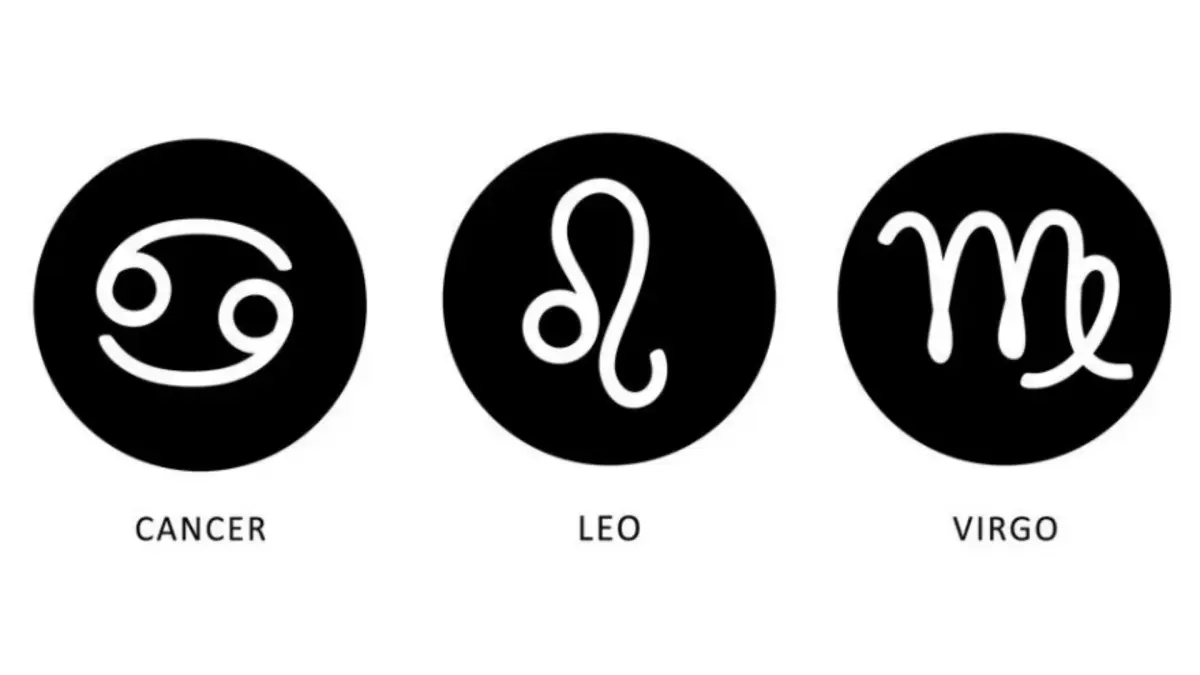Ilustrasi zodiak Cancer, Leo, Virgo (Magnific)
