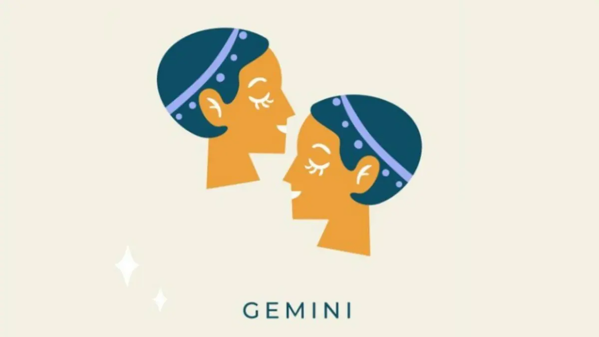 Ilustrasi zodiak Gemini (Magnific)