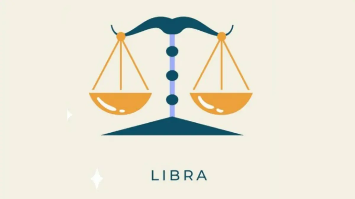 Ilustrasi zodiak Libra (Magnific)
