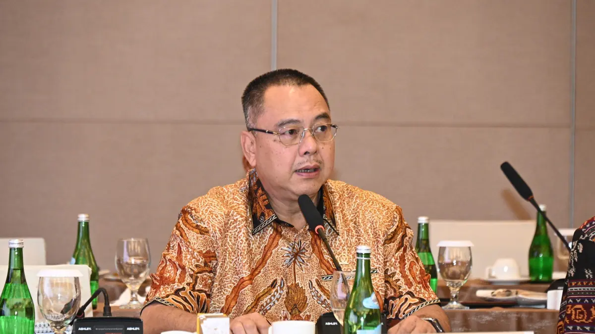 Anggota DPR Harris Turino mendorong RUU Perampasan Aset tak hanya menyasar korupsi, tetapi juga kejahatan perbankan dan perpajakan. (Dok. Emedia DPR)
