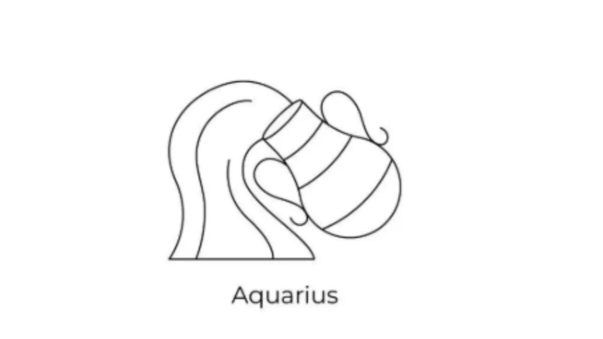 Ilustrasi zodiak Aquarius (Magnific)
