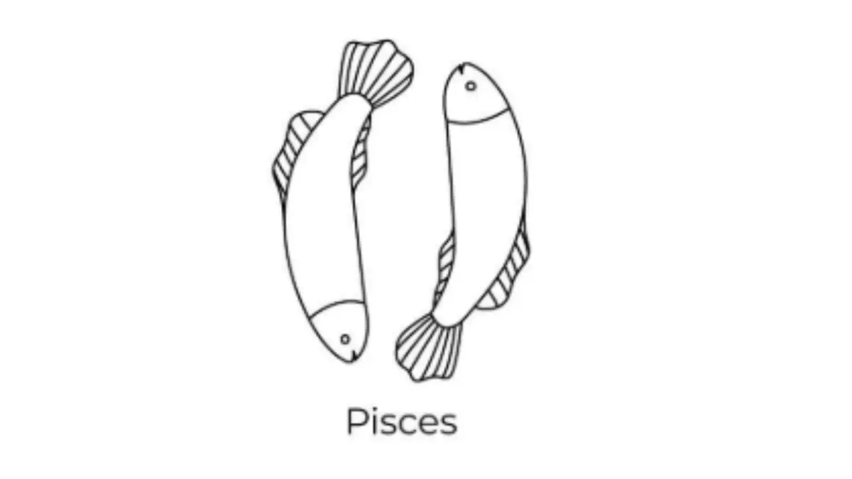 Ilustrasi zodiak Pisces (Magnific)
