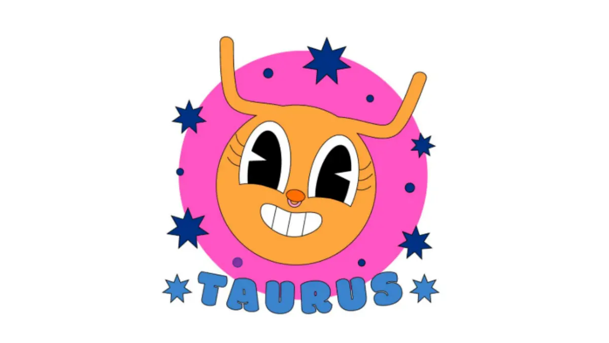 Ilustrasi zodiak Taurus (Magnific)