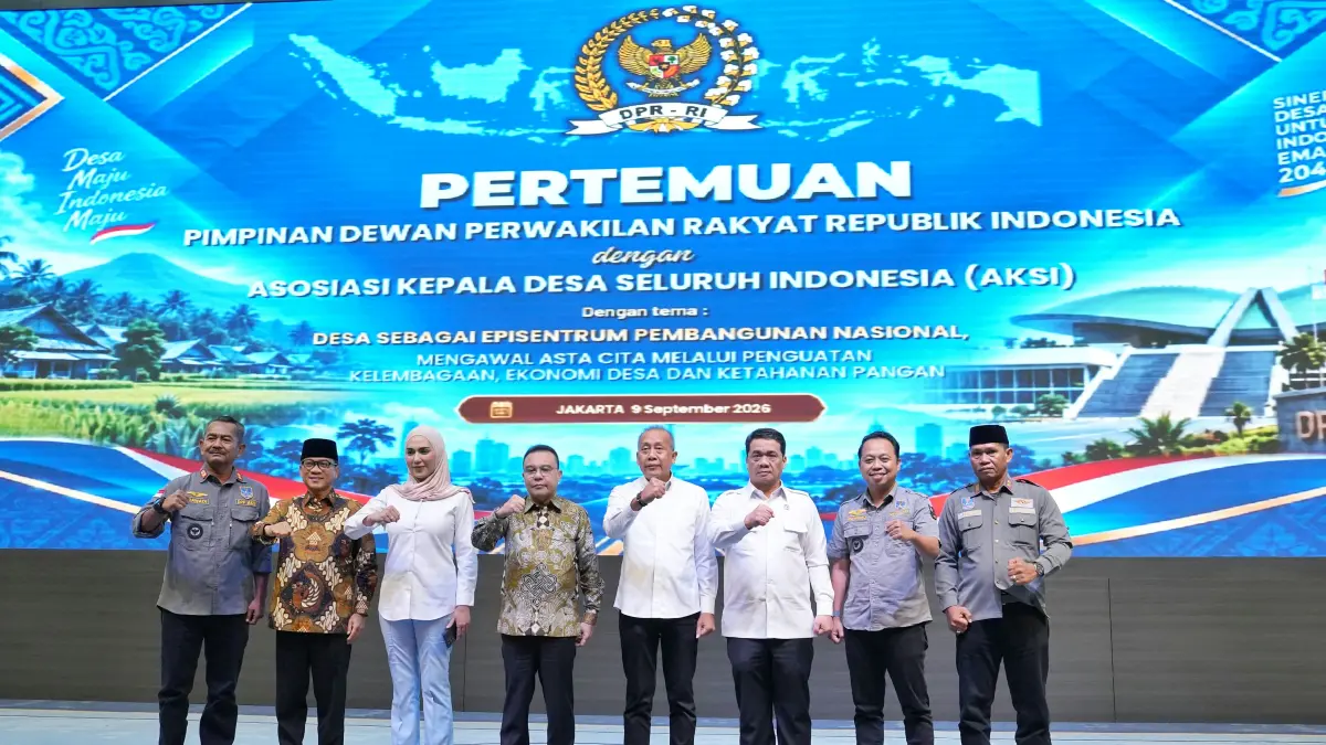 Kepala desa dari 28 provinsi berkumpul di DPR untuk membahas persoalan desa dan merumuskan rekomendasi bagi pemerintah. (Dok. DPR)